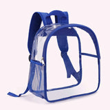 Women’s Stadium-Approved Clear Backpack — Transparent PVC Bag with Adjustable Straps