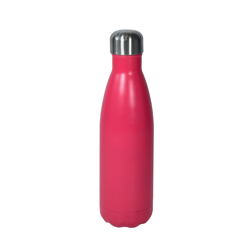 Double-Wall Stainless Steel Sport Water Bottle 500 ml – Leak-Proof, Hot & Cold Insulated