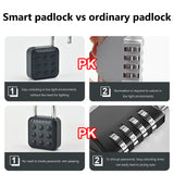 Smart Fingerprint Padlock with Tuya APP – Waterproof Portable Anti-Theft Keyless Lock