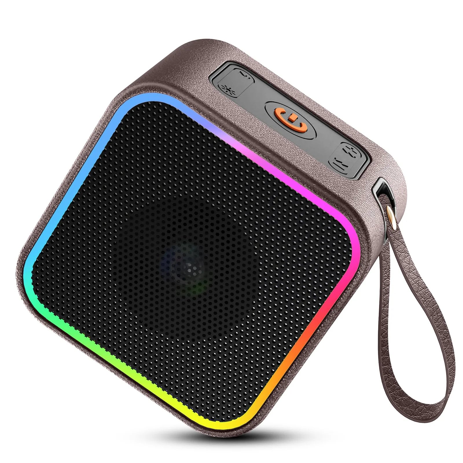 Portable Bluetooth Speaker with Dynamic RGB Lights – 10 H Playtime, HD Sound for Outdoor & Travel