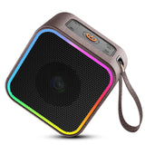 Portable Bluetooth Speaker with Dynamic RGB Lights – 10 H Playtime, HD Sound for Outdoor & Travel