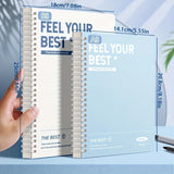 Pink A5 Thickened Spiral Notebook – Perforated Pages, Student & Office Journal 📓✨