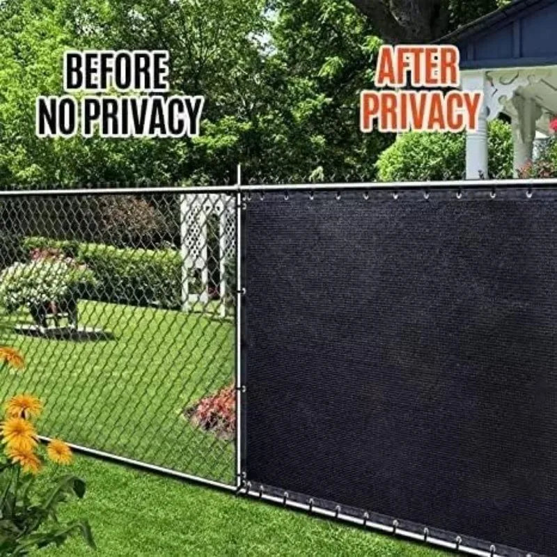 6ft x 50ft Heavy-Duty Fence Privacy Screen – 180GSM UV-Resistant Garden Wall Cover | Outdoor Fence Shade & Backyard Protection