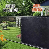 6ft x 50ft Heavy-Duty Fence Privacy Screen – 180GSM UV-Resistant Garden Wall Cover | Outdoor Fence Shade & Backyard Protection