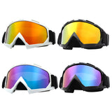 Motorcycle & Snowboard Goggles – Windproof Anti-Fog Cycling Sunglasses with UV Protection for Winter Outdoor Sports