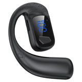Handsfree Bluetooth Headset – Single Ear Hook Earpiece with Noise Cancelling Mic, Waterproof Design for Android, iPhone & Samsung