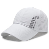 Fashion Solid Baseball Cap for Men – Breathable Mesh Sports Casual Visor Hat, Quick-Dry Summer Hollow-Out Hip-Hop Style