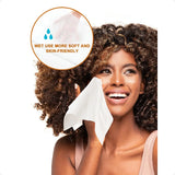 Disposable Face Towels – Biodegradable, Extra Thick & Soft Plant Fiber Facial Washcloths for Cleansing & Skincare