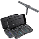 VMAN 24-in-1 Multifunction Ratchet Screwdriver Set – Magnetic Bits Mini Repair Kit 🔧