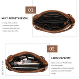 Large Soft Shoulder Hobo Bag for Women – Oversized PU Leather Handbag