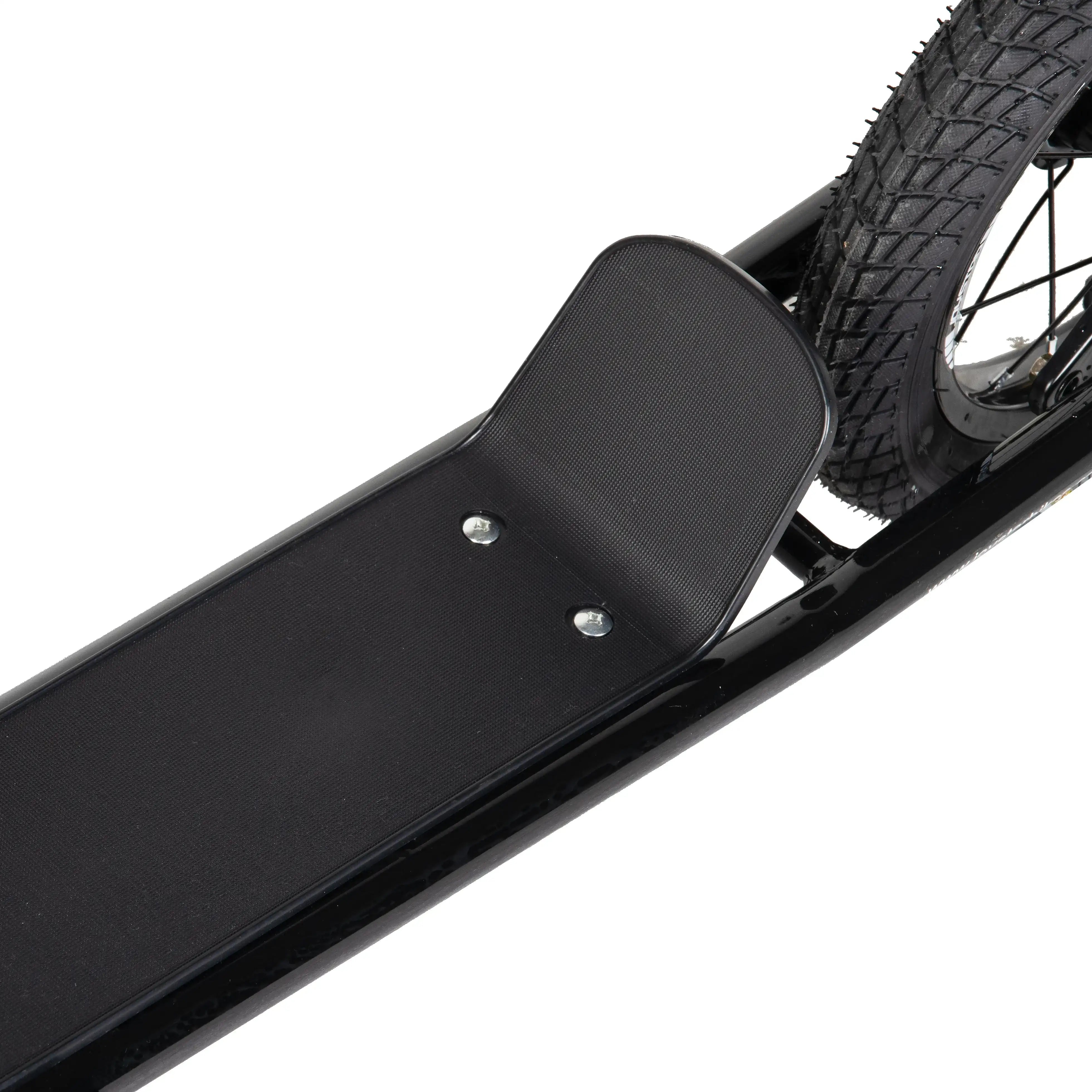 Joystar Kids Kick Scooter – Adjustable Handlebar, 12″ Inflatable Wheels, Rear Drum Brakes