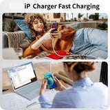 9-Pack 6ft Fast Charging Lightning Cables – Durable USB Charger Cords Compatible with iPhone Devices