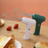 Mini Electric Mixer & One-Touch Speed Control Whisk – Stainless Steel Egg & Baking Tool