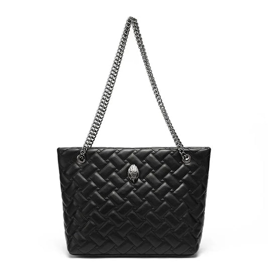 2024 Eagle-Head Chain Shoulder & Crossbody Bag – Diamond-Quilted Women's Handbag