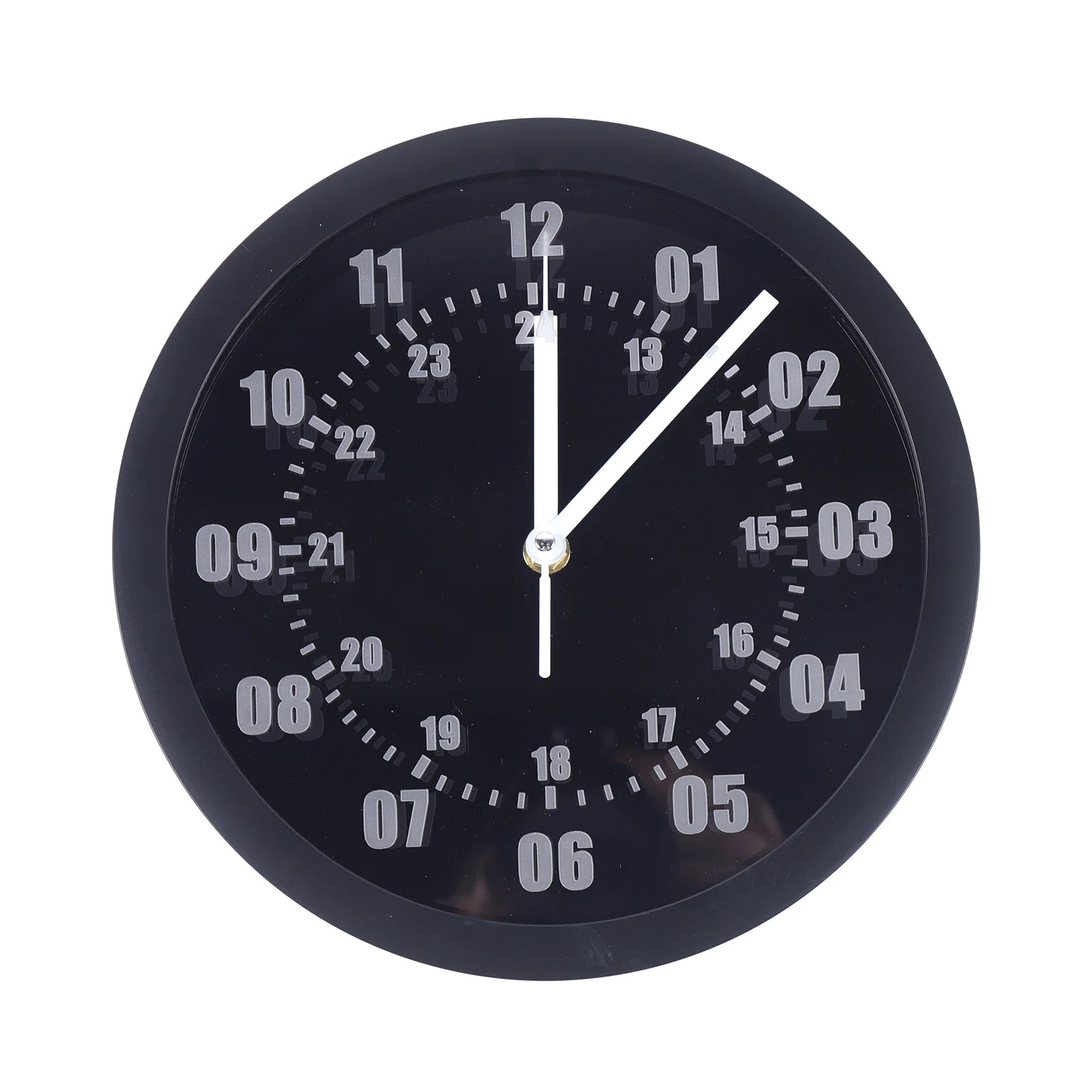 Smart LED Indoor/Outdoor Wall Clock – Remote-Control Luminous Wall Clock with 7-Color Backlight & 12/24-Hour Display