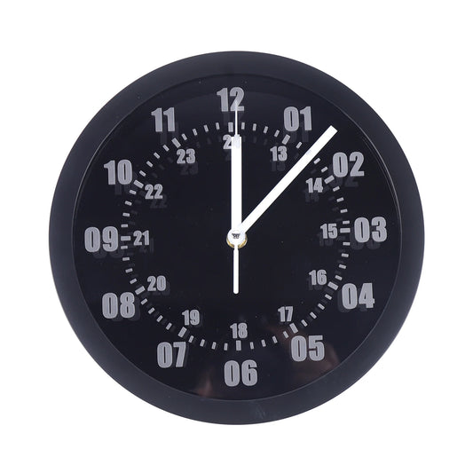 Smart LED Indoor/Outdoor Wall Clock – Remote-Control Luminous Wall Clock with 7-Color Backlight & 12/24-Hour Display
