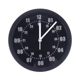 Smart LED Indoor/Outdoor Wall Clock – Remote-Control Luminous Wall Clock with 7-Color Backlight & 12/24-Hour Display