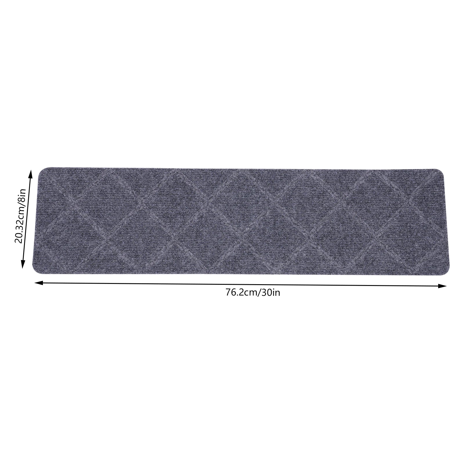 15-Pack Non-Slip Carpet Stair Treads – Washable Stair Runner Mats with Non-Skid Backing (8×30 Inches)