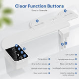 Bidet Attachment Self‑Cleaning Nozzle Dual‑Nozzle Non‑Electric Toilet Seat Add‑On