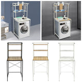 3‑Tier Washer & Dryer Storage Shelf – Space-Saving Laundry Rack with Multi-Color Finish