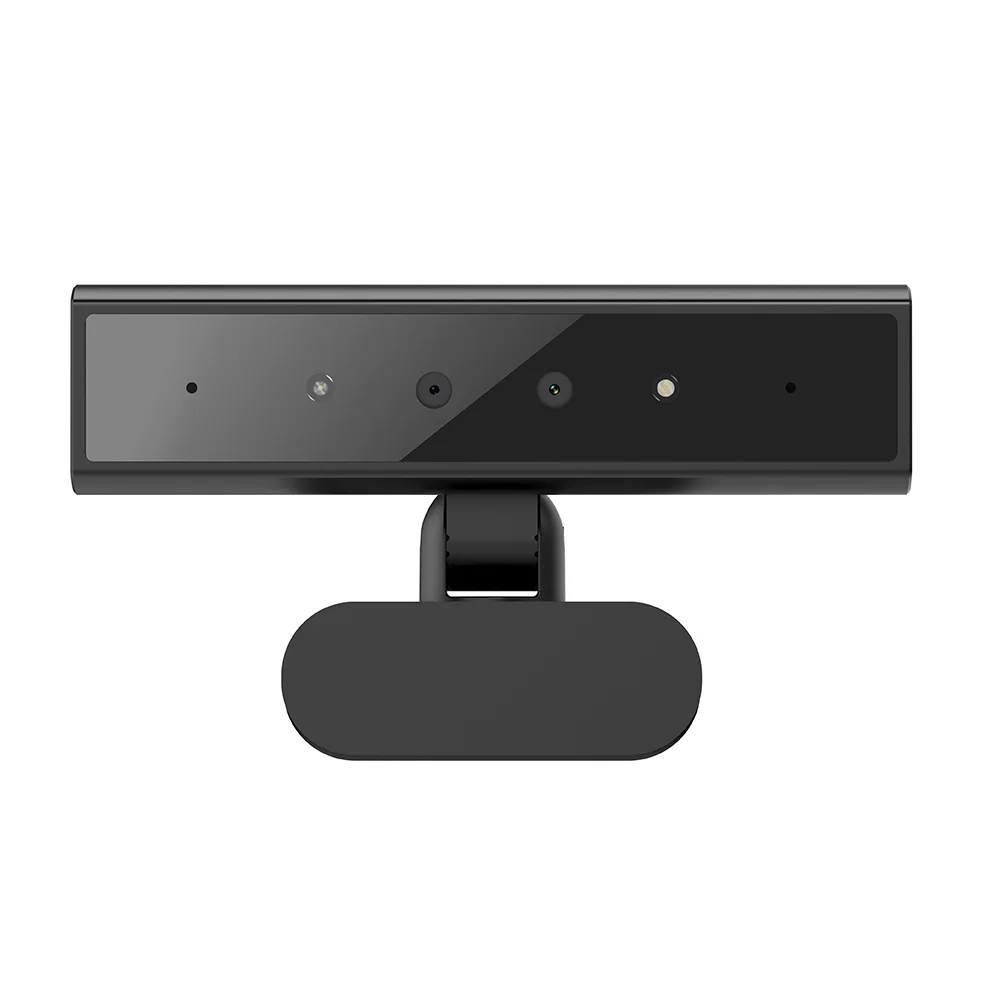 Facial Recognition Webcam – 5MP 2K Windows Hello Web Camera with Base Identification Login for Laptop & Desktop Computers