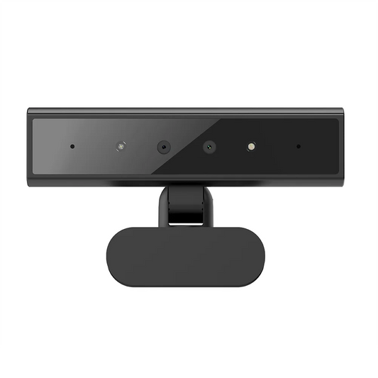Facial Recognition Webcam – 5MP 2K Windows Hello Web Camera with Base Identification Login for Laptop & Desktop Computers