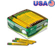 Golf Survey Pencils with Erasers – 72-Count Pre-Sharpened Wooden Pencils, 0.7 mm Lead