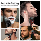 Sejoy Cordless Electric Hair Clippers Set for Men – Professional USB-Rechargeable Trimmer with LED Display & Self-Sharpening Blades