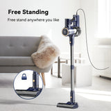 DEVOAC Corded Vacuum Cleaner 600W 23 kPa – 6-in-1 Hand-Stick Vacuum with HEPA Filtration