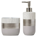 Liselotte Resin Toothbrush Holder – Contemporary Design for Manual & Electric Brushes, Easy-Care Finish
