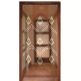 Wooden Bead Curtain – 32-Line Natural Doorway Curtain for Porch, Bedroom & Boho Home Décor (90×175 cm)