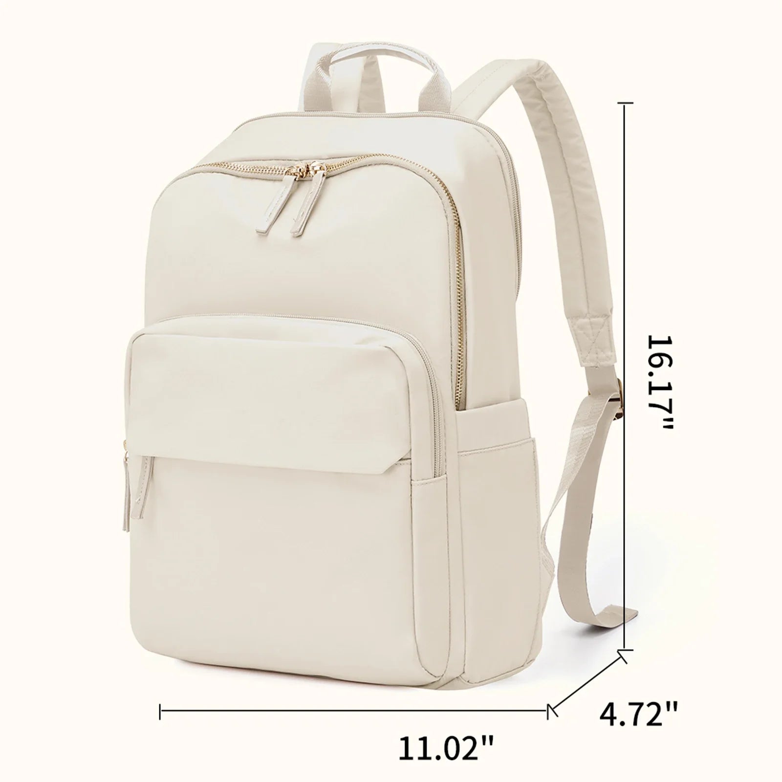 Simple Large Capacity Laptop Backpack for Women – Travel, Business & Teacher School Shoulder Bag