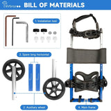Dog Wheelchair for Back Legs – Adjustable Mobility Support with All-Terrain Tires & Durable Bearings for Large Dogs