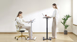 2-Piece Adjustable Standing Desk – Ergonomic Workstation for Sitting & Standing with Easy Assembly