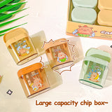 Cartoon Capybara Double Hole Pencil Sharpener – Portable Cute Manual Stationery Tool