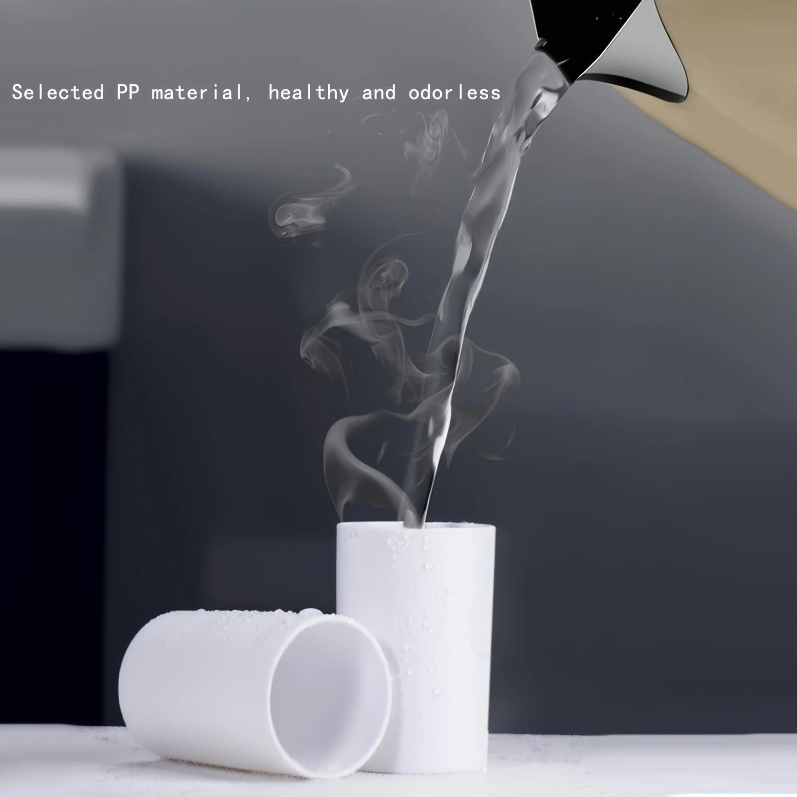 Wall-Mounted Toothbrush Holder with Toothpaste Dispenser & Cosmetic Drawer – Bathroom Organizer (White)
