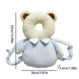 Infant Baby Head Protection Pad Cushion Backpack – Adjustable Cartoon Safety Pad