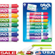Low-Odor Dry Erase Markers 8-Pack – Chisel Tip Whiteboard Set for Classrooms, Offices & Home Presentations