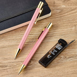 Mechanical Pencil Set 0.7 mm – Smooth Writing, No-Smudge Graphite, Built-In Erasers with Pocket Clip (2-Pack)