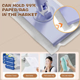 Indoor Quick-Dry Mop – Dual Wet & Dry Floor Cleaning Mop with Strong Handle & Absorbent Pad 🧹💧