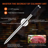 Rayfurn Smart Meat Thermometer – Wireless Bluetooth BBQ Thermometer with Rechargeable Battery & Accurate Food Temperature Measurement