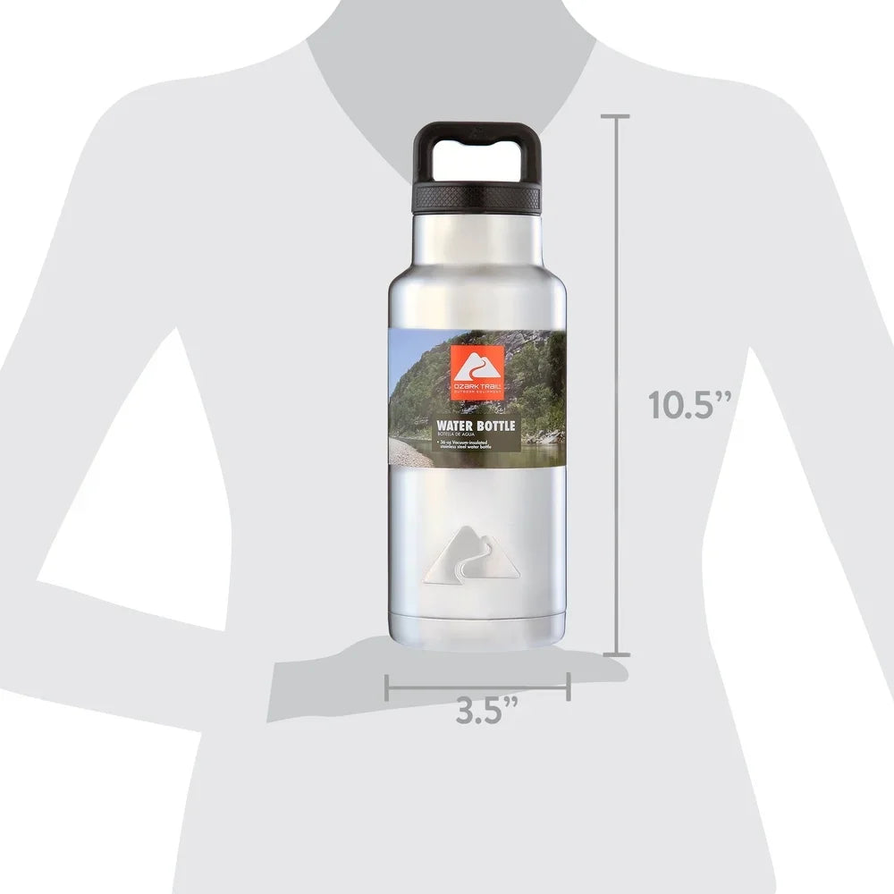 Wide-Mouth Stainless Steel Insulated Water Bottle – Double-Wall Vacuum, Travel & Outdoor Ready