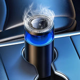 Smart Car Air Freshener – Ambient Light Mist Diffuser with Auto On/Off & Adjustable Fragrance Intensity