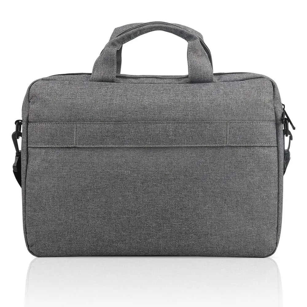 Lenovo Casual Toploader Laptop Bag – 15.6″ Water-Resistant Slim Grey Shoulder Bag with Padded Compartment