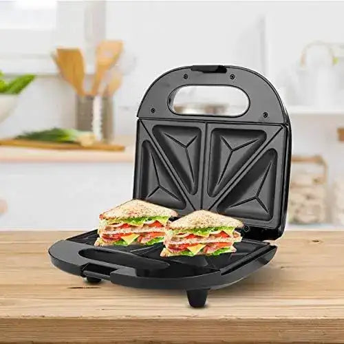 Electric Sandwich Maker – 750 W Rapid Heating Non-Stick Toastie & Grilling Machine (220 V)
