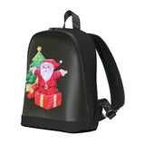 LED Advertising Backpack – App-Controlled Waterproof Motorcycle & Outdoor Pixel Screen Bag | Men & Women Travel Daypack