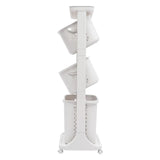 3-Layer Rolling Laundry Hamper Set – Large Capacity Clothes Organizer with Wheels & Sorting Bags