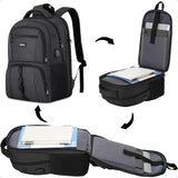 Premium Multi-Compartment Laptop Backpack for Men & Women — Anti-Theft, Travel-Ready, College & Work Organizer