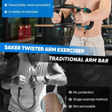 Adjustable U-Shape Power-Twister Bar – Dual Hand Grip Spring Trainer for Chest, Arms & Upper Body Strength 💥