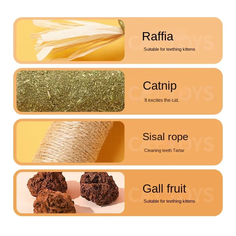 Cat Toys Silvervine Chew Sticks – Natural Catnip Pet Snacks for Kittens & Cats, Dental Cleaning & Play Accessories